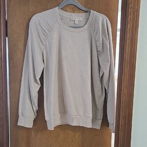 Michael Kors Men's Light Gray Crewneck Sweater